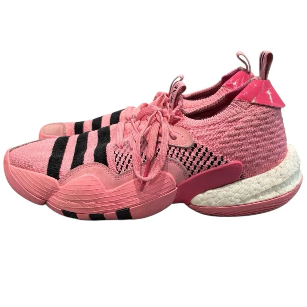 Adidas Trae Young 1 Strange Love Men’s‎ 10 Pink Boost Sneakers